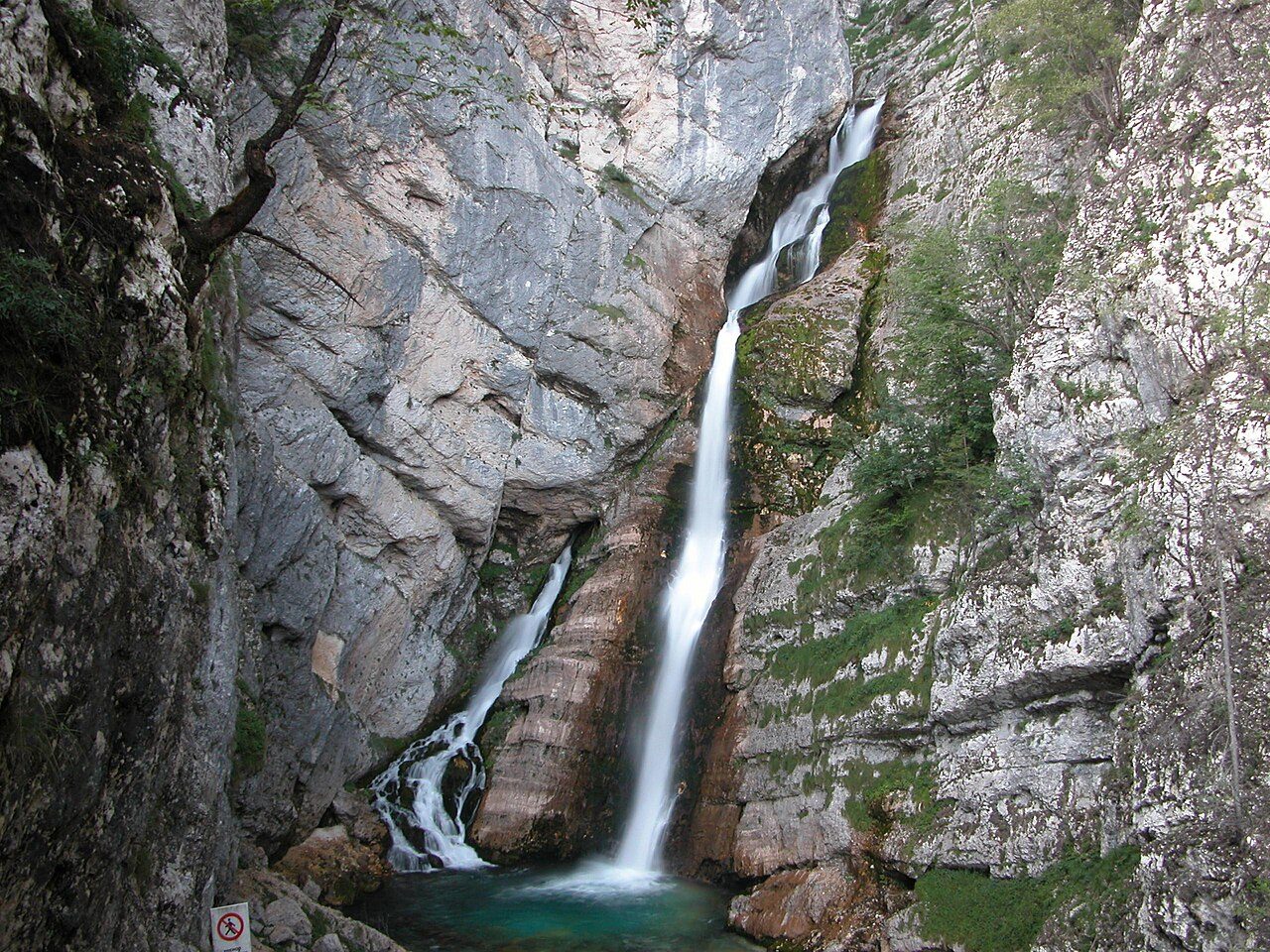 Savica waterfall