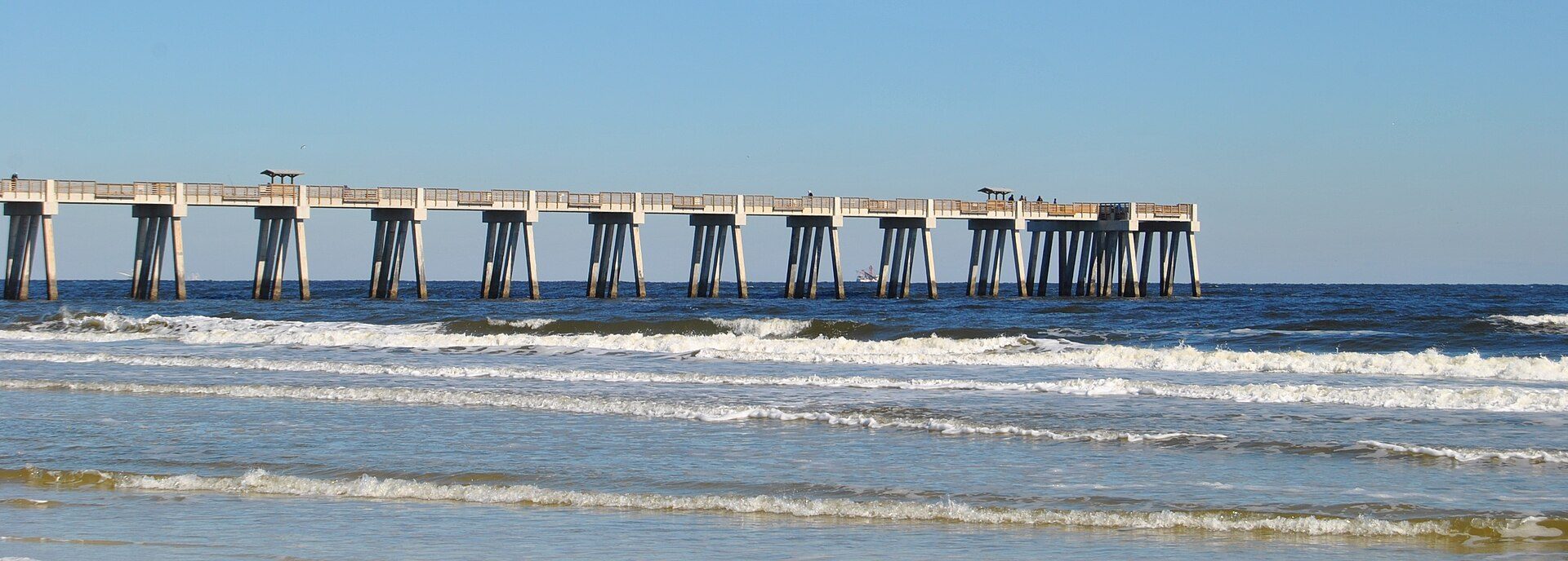 The Jacksonville Beach pier