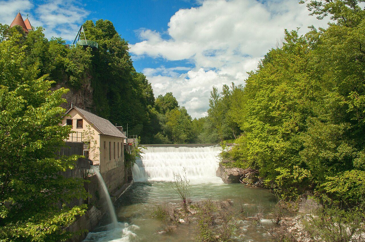 The Kokra canyon below Kranj old town