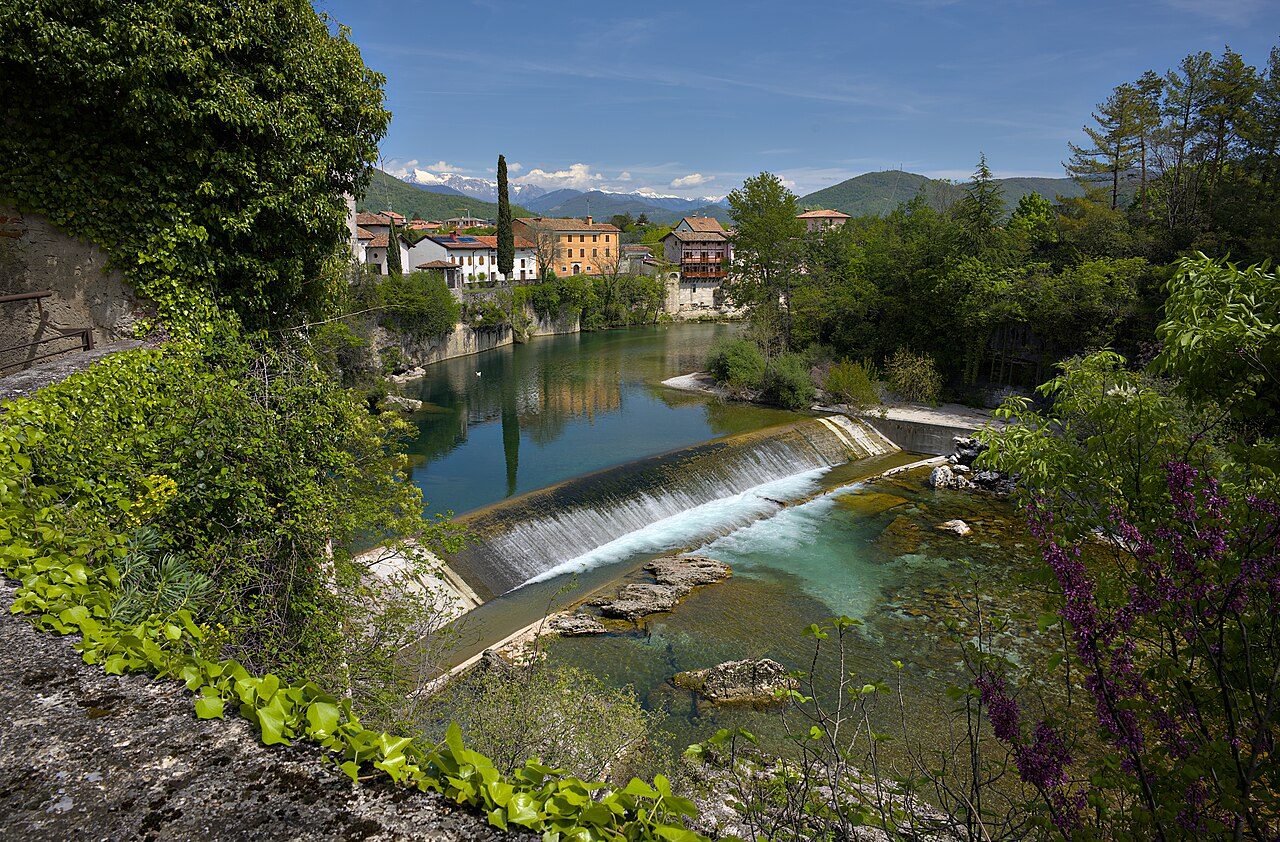 The clear Nadiža river